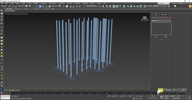 3Ds Max ile Bina Modelleme  Ak - Pixel Art CHIEF