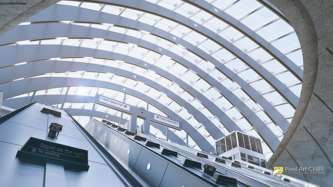 Canary Wharf Station / London