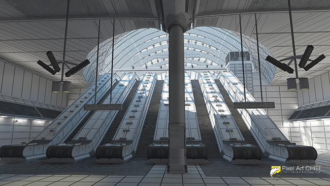 Canary Wharf Station / London