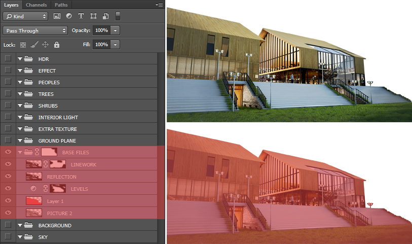 Photoshop Katman Yönetimi Photoshop Katman Yönetimi