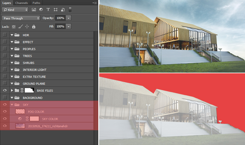 Photoshop Katman Yönetimi Photoshop Katman Yönetimi