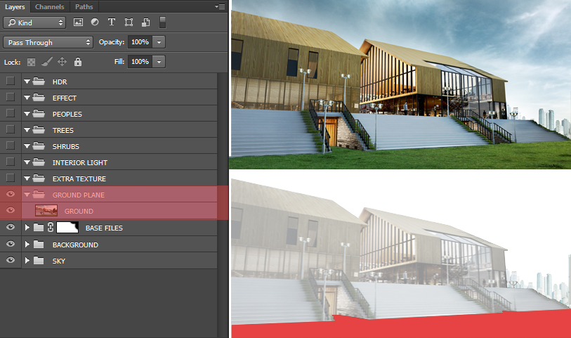 Photoshop Katman Yönetimi Photoshop Katman Yönetimi