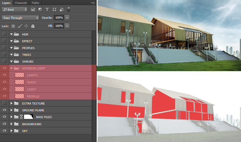 Photoshop Katman Yönetimi Photoshop Katman Yönetimi