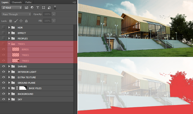 Photoshop Katman Yönetimi Photoshop Katman Yönetimi