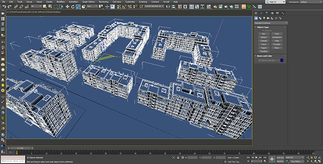 3D izgisel Mavi Sayfalar - Blue Print