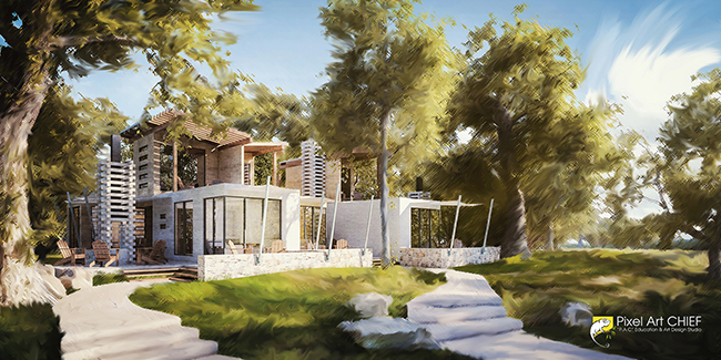 Boyalı Tual Görüntüsü Boyalı Tual Görüntüsü