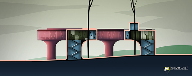 Laboratuvar Kesit Sistemi - Pixel Art CHIEF Laboratuvar Kesit Sistemi - Pixel Art CHIEF
